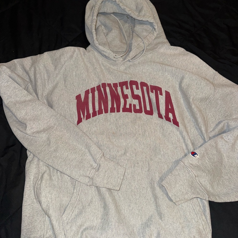 Champion Heather Gray Minnesota Sweatshirt